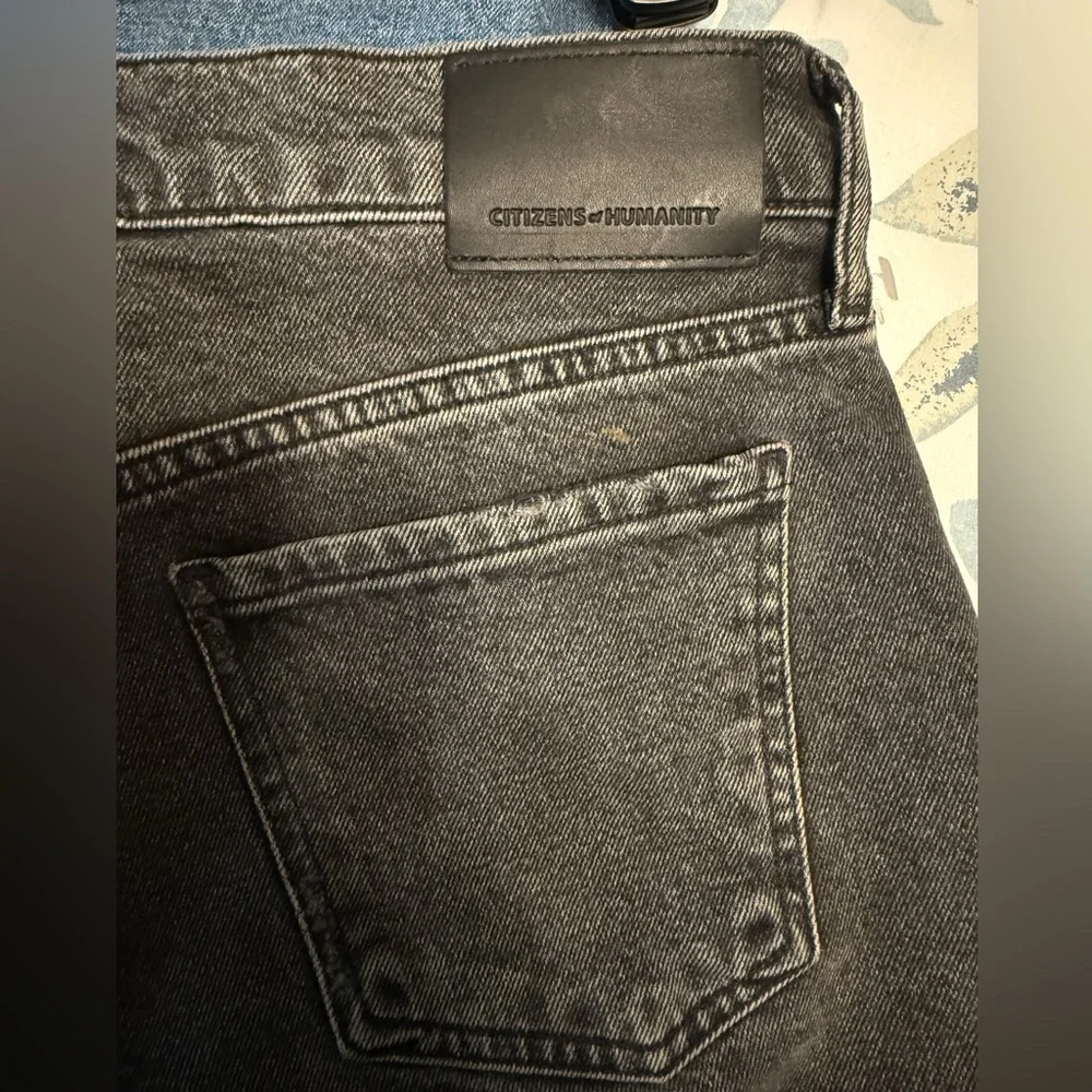 Citizens Of Humanity Charcoal Emerson Button Fly Jeans